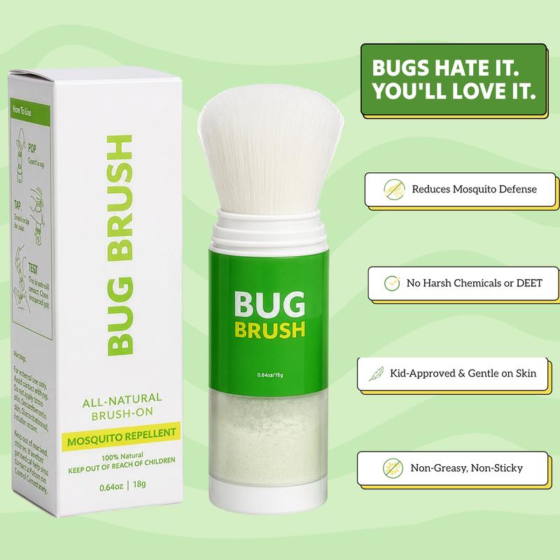 Bug Brush — Natural DEET-Free Mosquito Repellent
