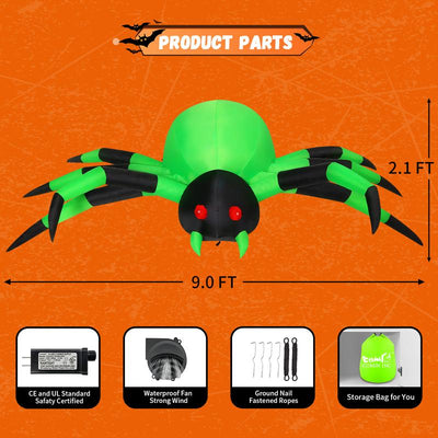 Halloween Inflatable Spider