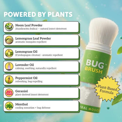 Bug Brush — Natural DEET-Free Mosquito Repellent