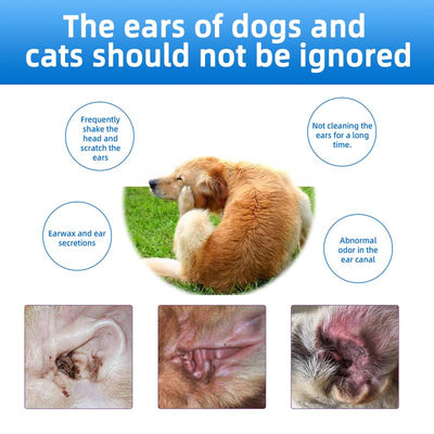 Nessa EarCalm — Anti-Itch Ear Rinse for Dogs & Cats