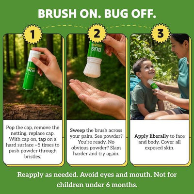 Bug Brush — Natural DEET-Free Mosquito Repellent