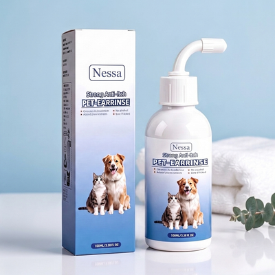 Nessa EarCalm — Anti-Itch Ear Rinse for Dogs & Cats
